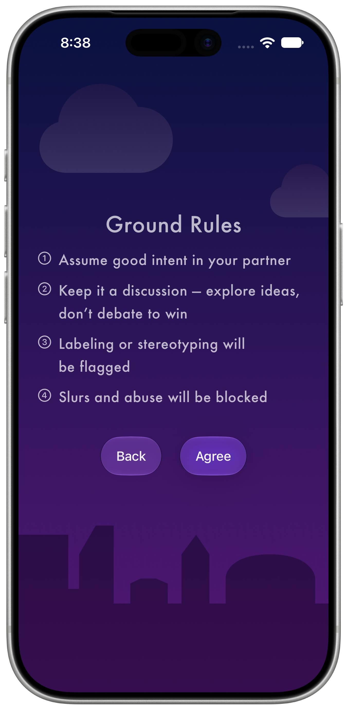 Rules of Engagement during onboarding